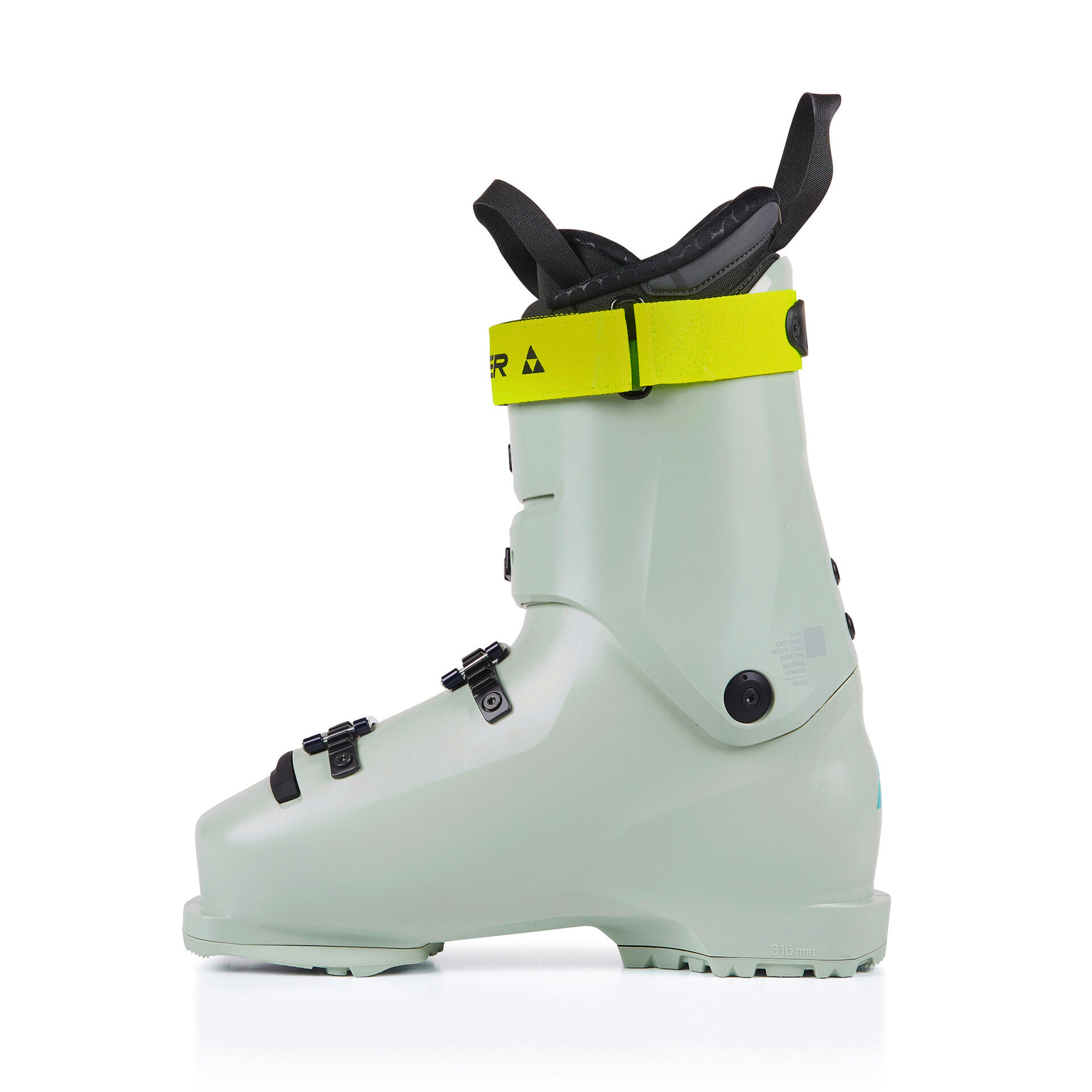 Fischer RC4 95 MV VAC GW Eisgrau/Eisgrau Skischuhe Damen 4/4