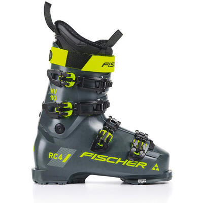 Fischer rc4 110 mv vac gw rhino grey/rhino grey skischoenen unisex