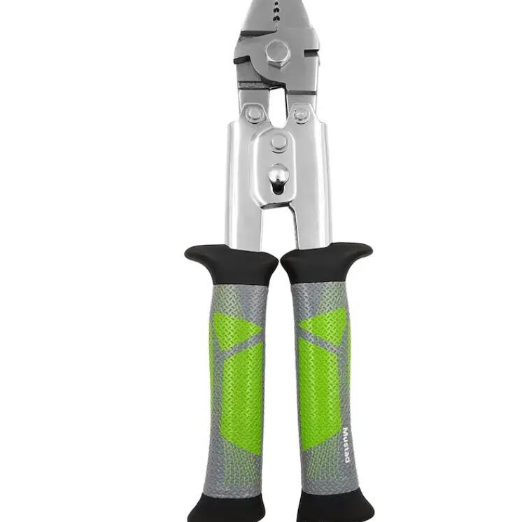 Клема за монтажа Mustad, 24.5 см, зелена
