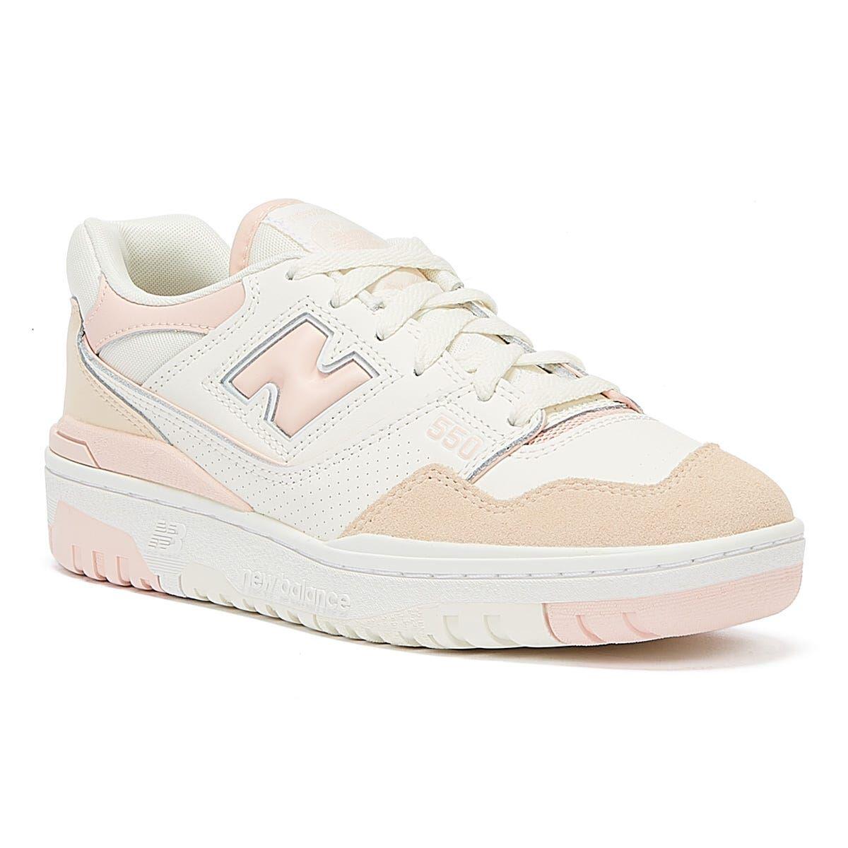 New Balance 550 White Pink Pastel 2/6