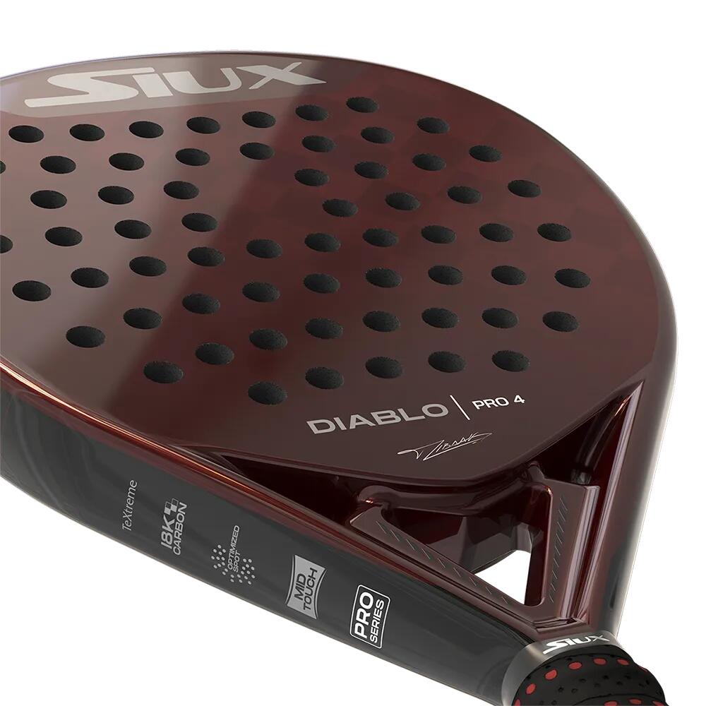 Padel - Siux - profesjonalna rakieta Diablo Pro 4 o hybrydowym kształcie 5/7