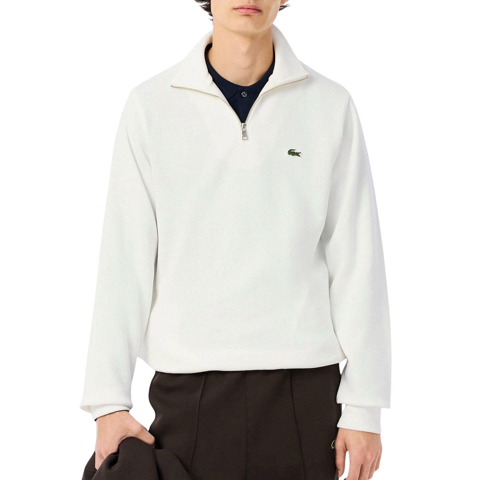 Lacoste - Sweat Camionneur Lacoste - Homme - Pull - Blanc - Decathlon