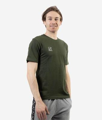 T-shirt uomo givova verde militare