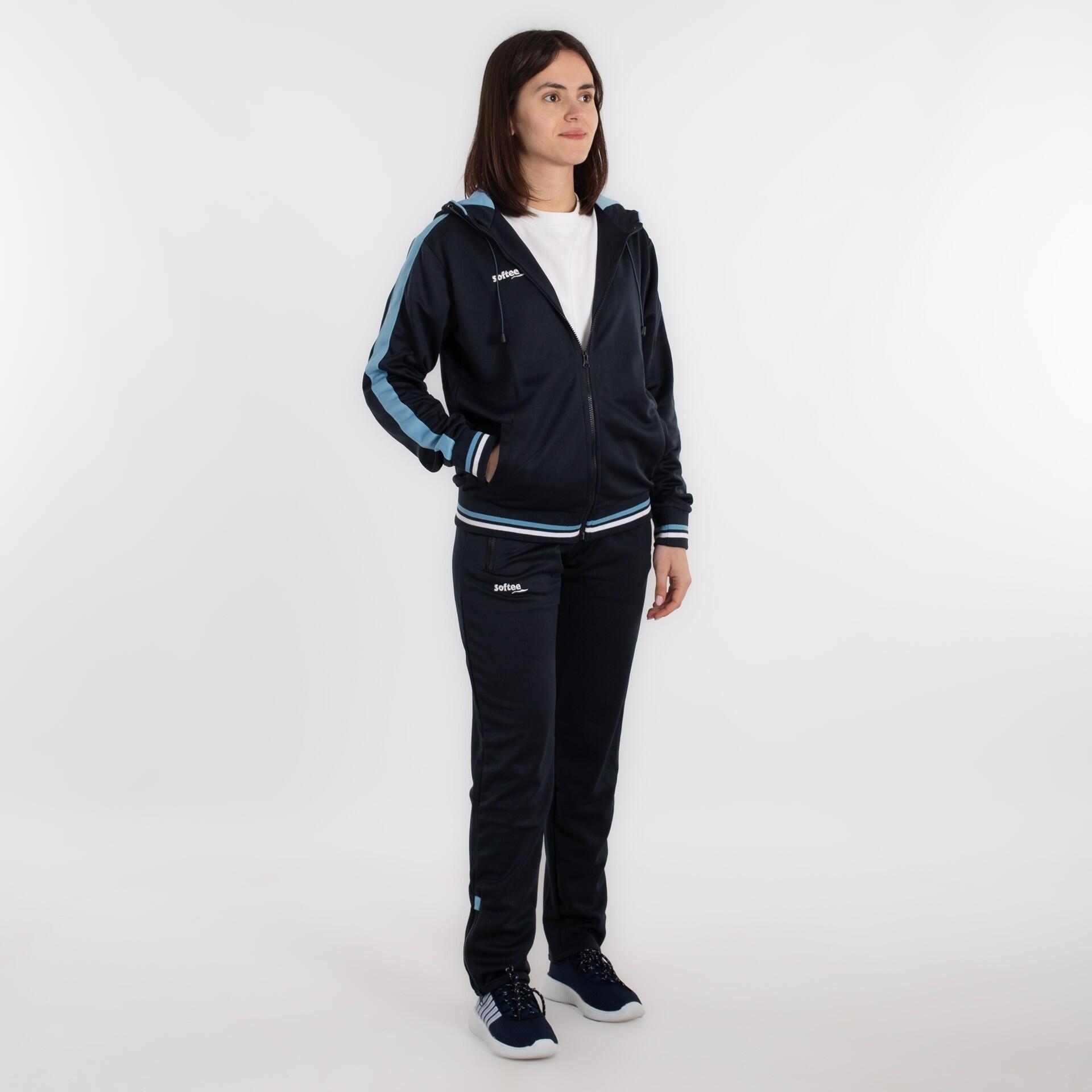 Softee Fed Kid trainingspak Marino/Royal 6 jaar 1/3