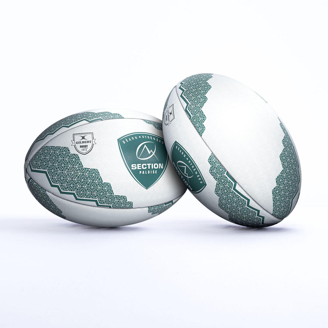 Ballon de rugby Pau Supporter Gilbert Section Paloise 2/4