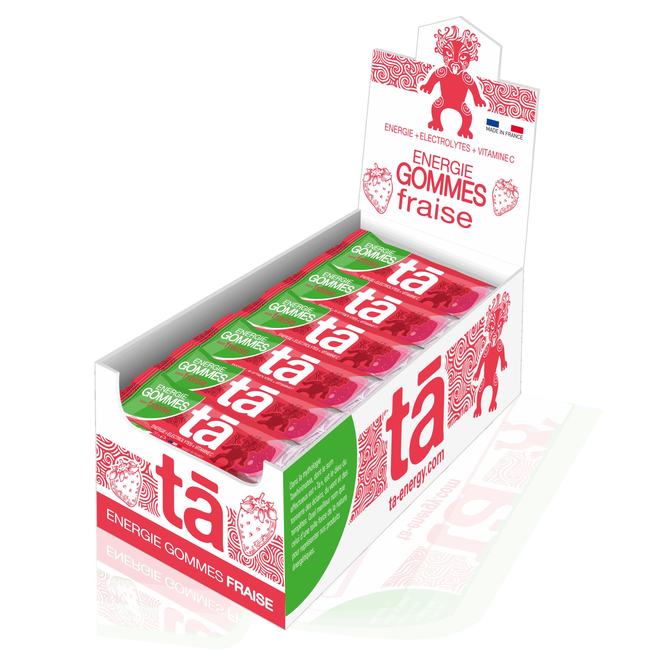 TA ENERGY Ta Energy Gomas energéticas 30g (embalagem de 24)