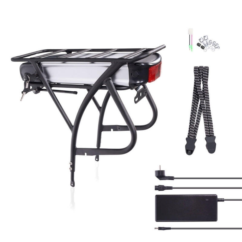 Das-Kit E-Bike,Pedelec 48V 13Ah 624Wh Battery Conversion Kit+Carrier+Charger