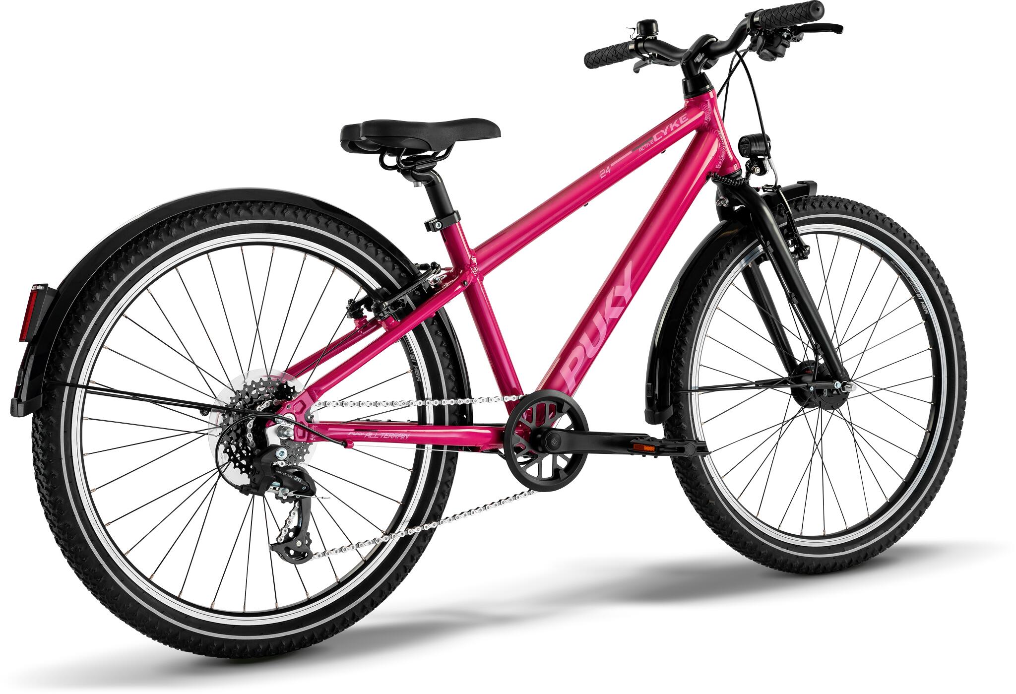 PUKY CYKE 24-8 ACTIVE - berry_black 2/3