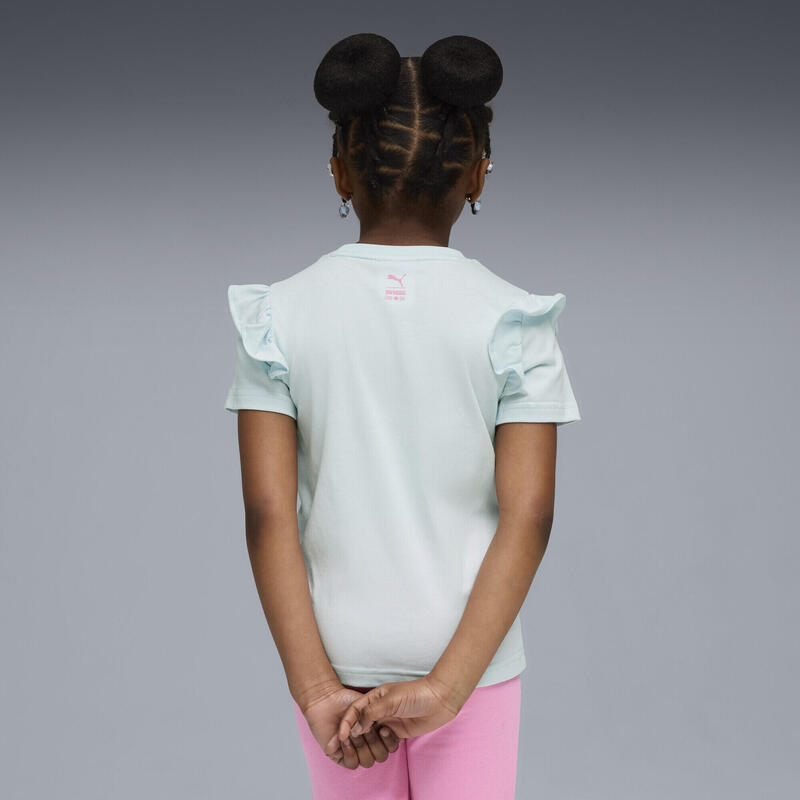 Tricou fete, croială lejeră, volane, Hello Kitty And Friends PUMA