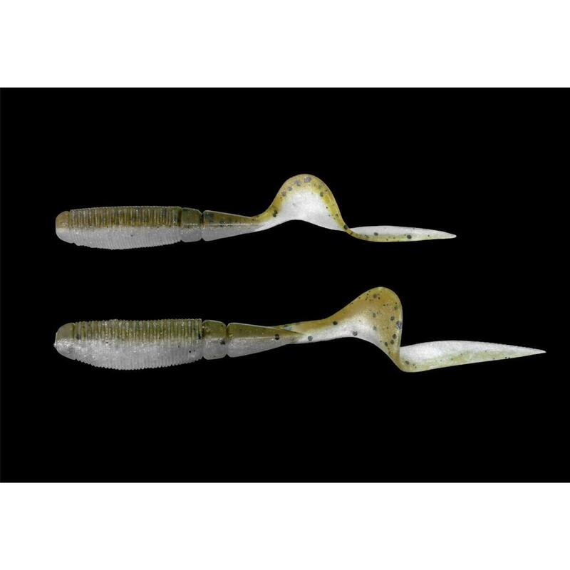 Shad Jackall Rhythm grub, 6 cm, kuwase, 4 buc / plic