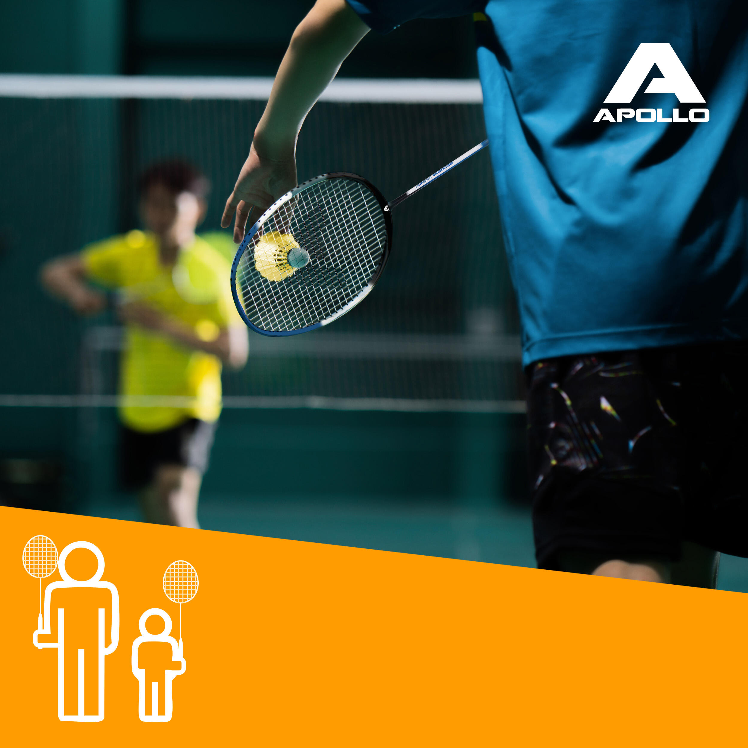 Set Apollo Badminton Match Pro 800 – 2 raquettes, volants & sac 7/7