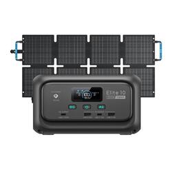 BLUETTI Elite 10+60W station d'énergie portable 128Wh, la randonnée au week-end