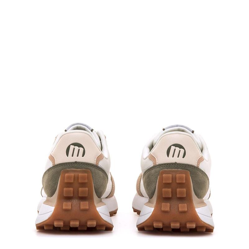 Mustang Nuyi 2 Lottos sneaker casual alb-kakhi.