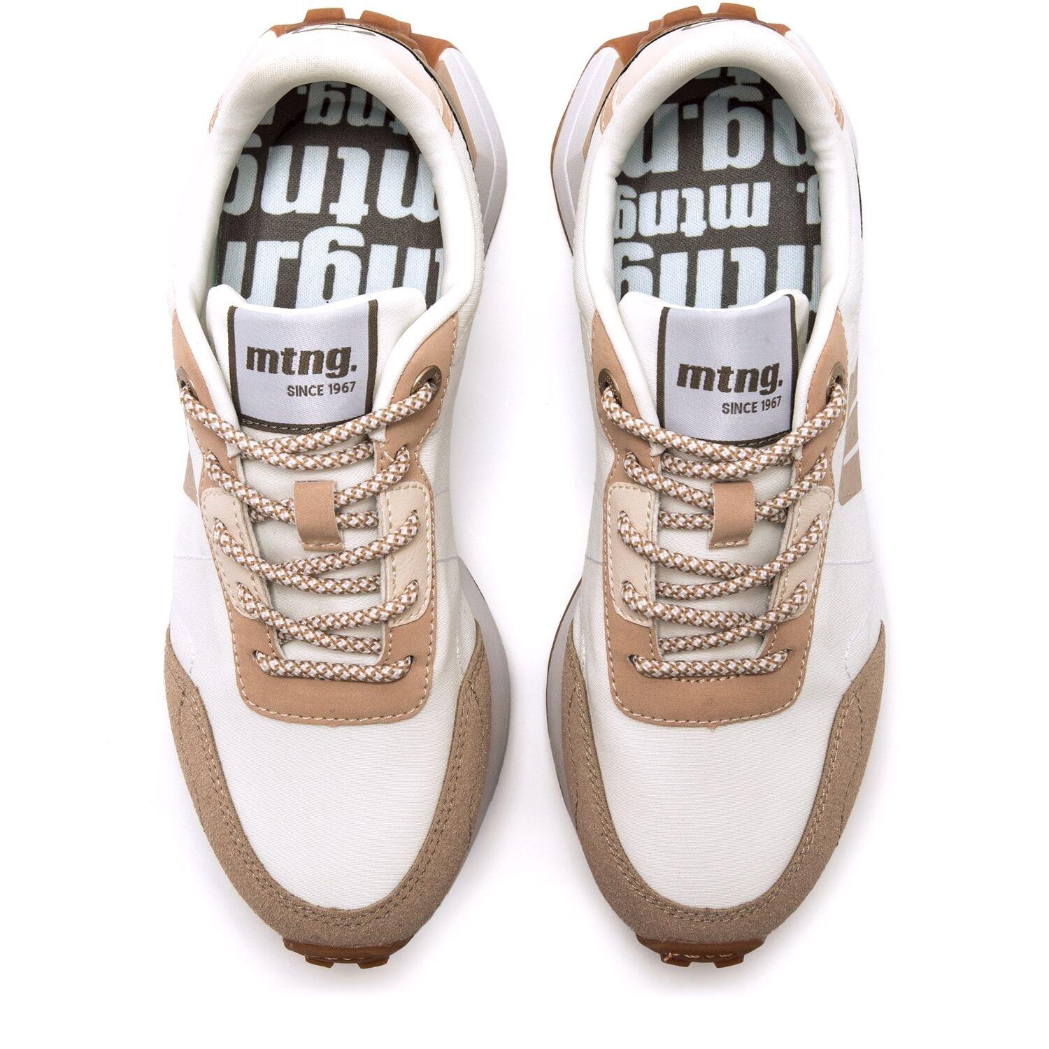 Sneaker damen MTNG ZINC weiss 4/6