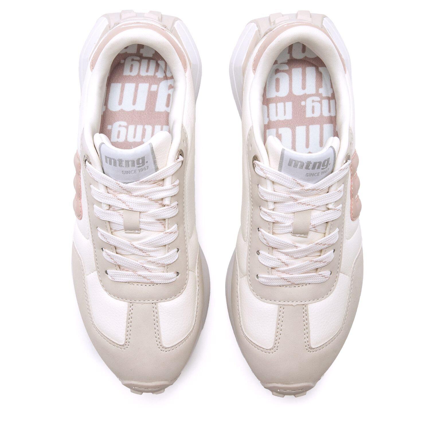 Sneakers Donna MTNG Zinc Bianco 4/6