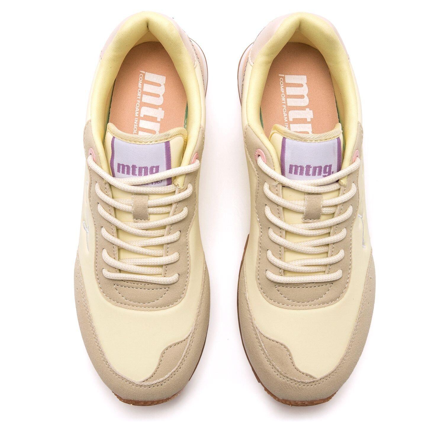 Sneakers femme MTNG Joggo jaune 4/6