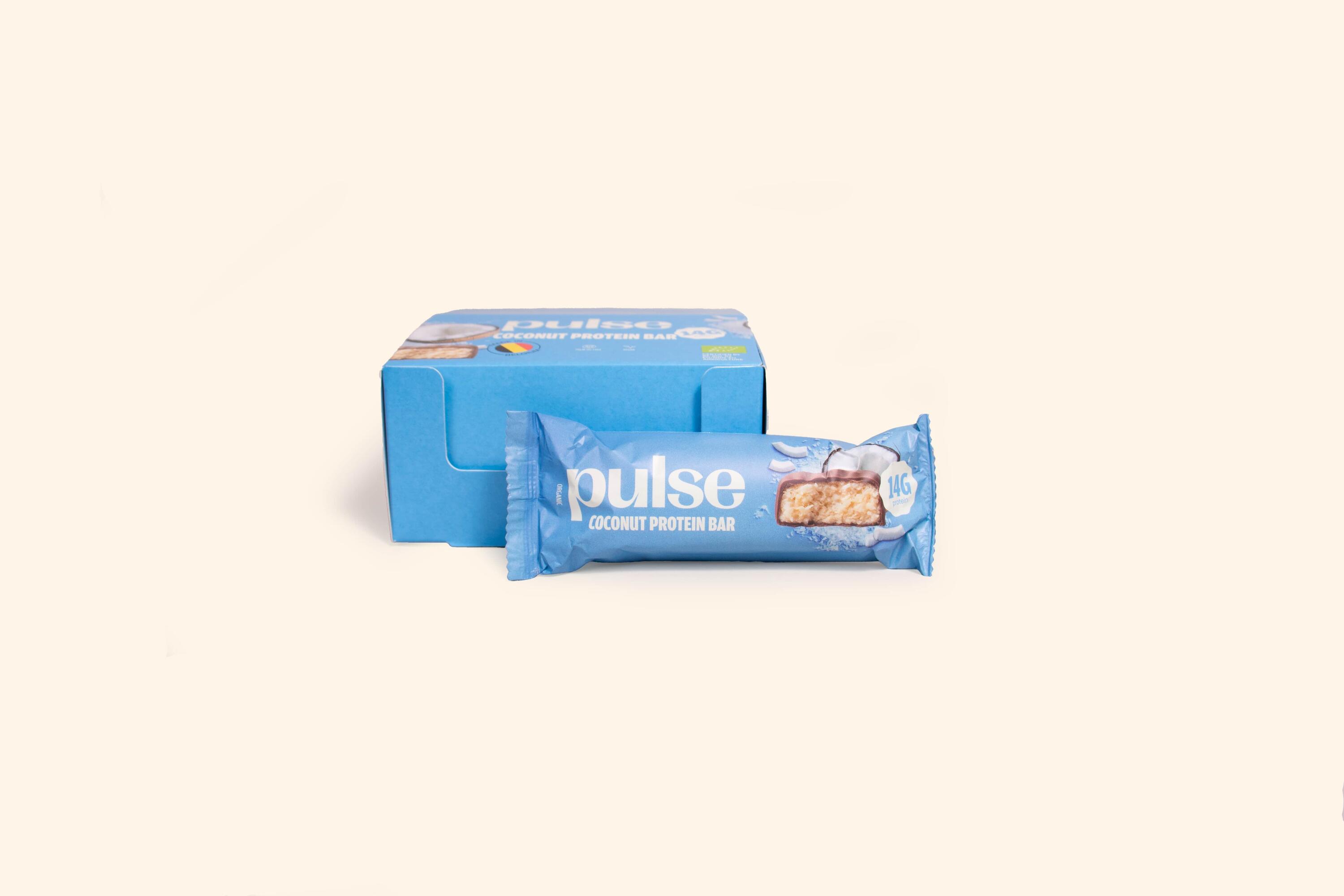 Barres protéinées vegan coco bio 12x50g 2/5