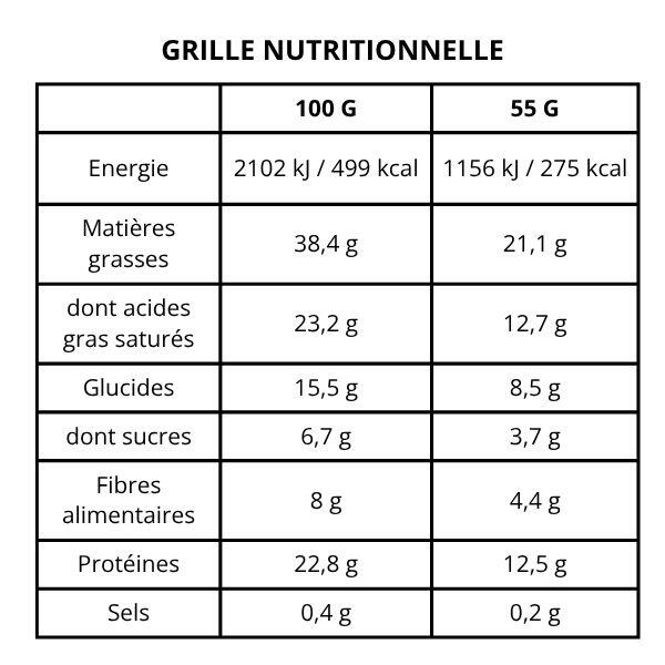 Barres protéinées vegan coco bio 12x50g 5/5