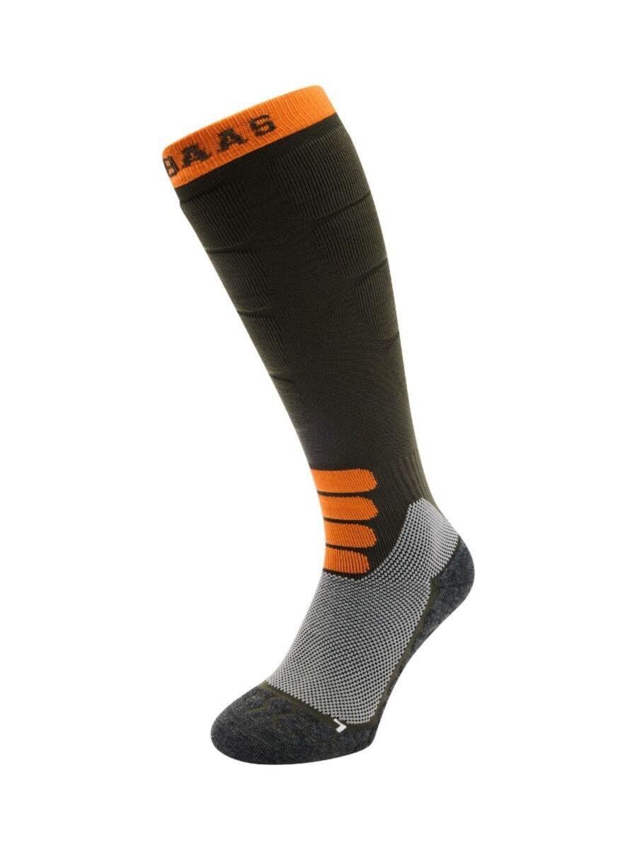 Skisokken - Merinowol Pro - 3 paar - Olive Green 2/3