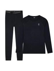 Ensemble thermique en laine mérinos – Homme – T-shirt + Legging