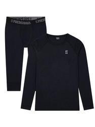 Ensemble thermique en laine mérinos – Homme – T-shirt + Legging 3/4