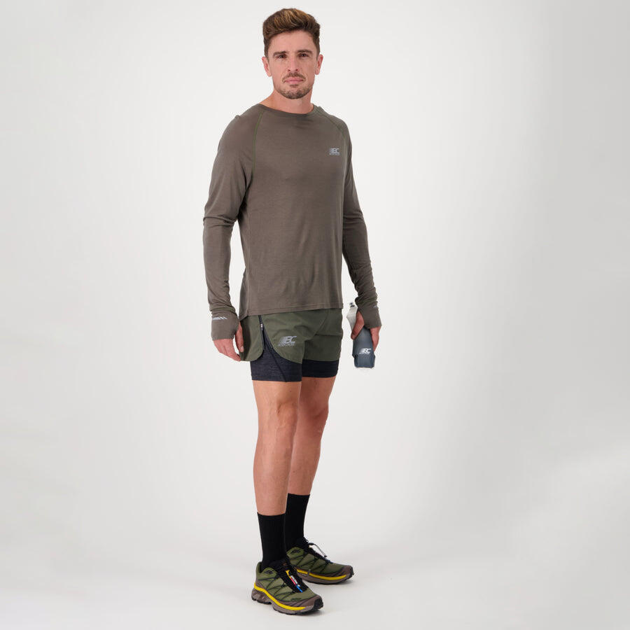 Maglietta termica Uomo Running THERMO LONG 5/6