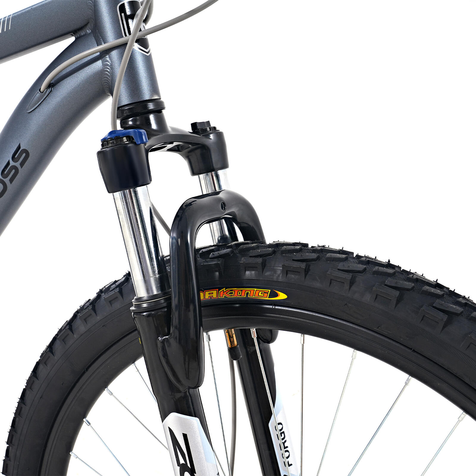 Vélo tout chemin VTT 26 Pouces-21 Vitesses-Suspension Avant- Freins à Disque-EM3 5/7
