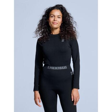 Koszulka termiczna - Damska - Czarna