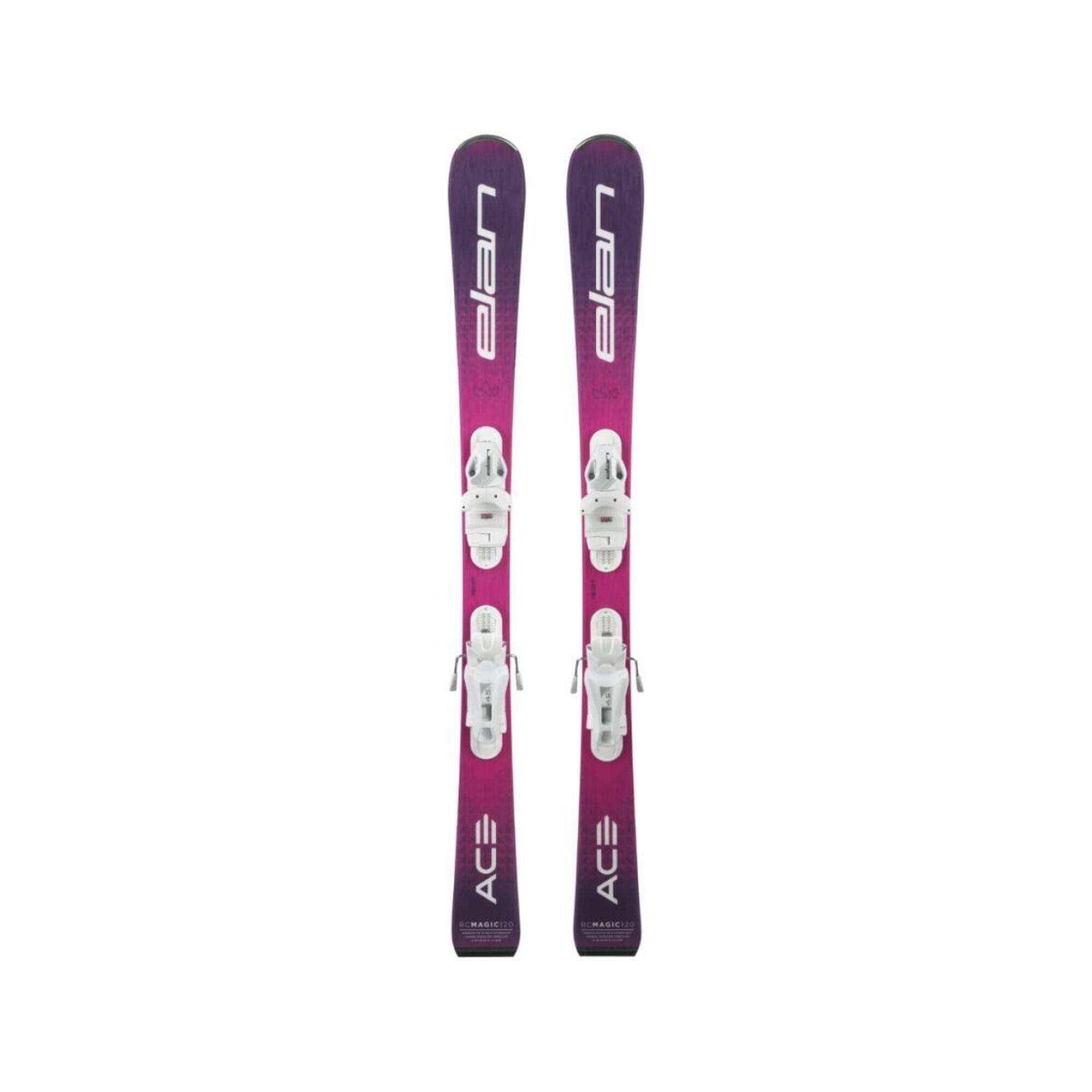 Elan - Reconditionné - Ski Elan Rc Magic- 2024-120-used - Skis - Violet - 120 Cm - Decathlon