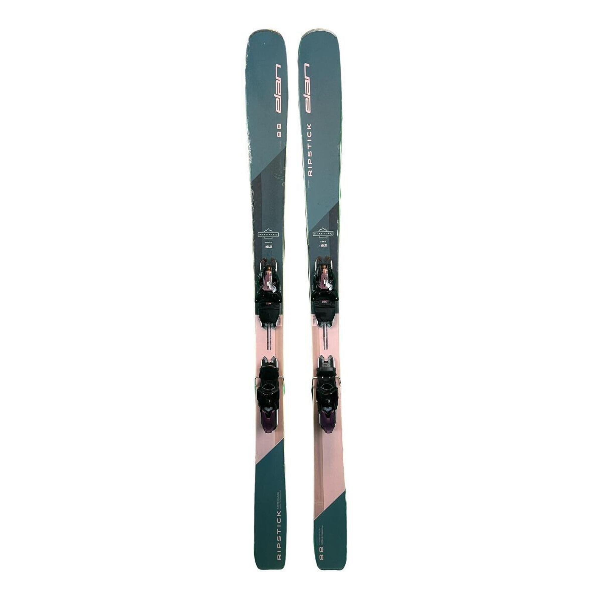 Elan - Reconditionné - Ski Elan Ripstick 88 W-2022-154 - Skis - Gris - 154 Cm - Decathlon