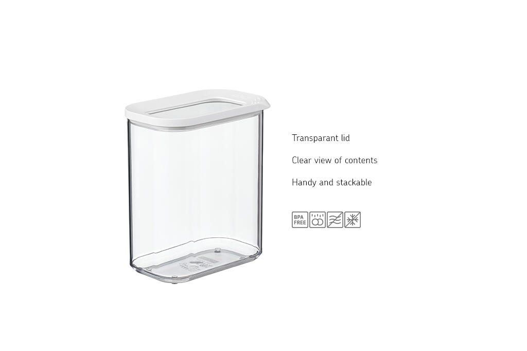 Vorratsbehälter Modula 6-teiliges Set - Küchenorganizer - White 2/6