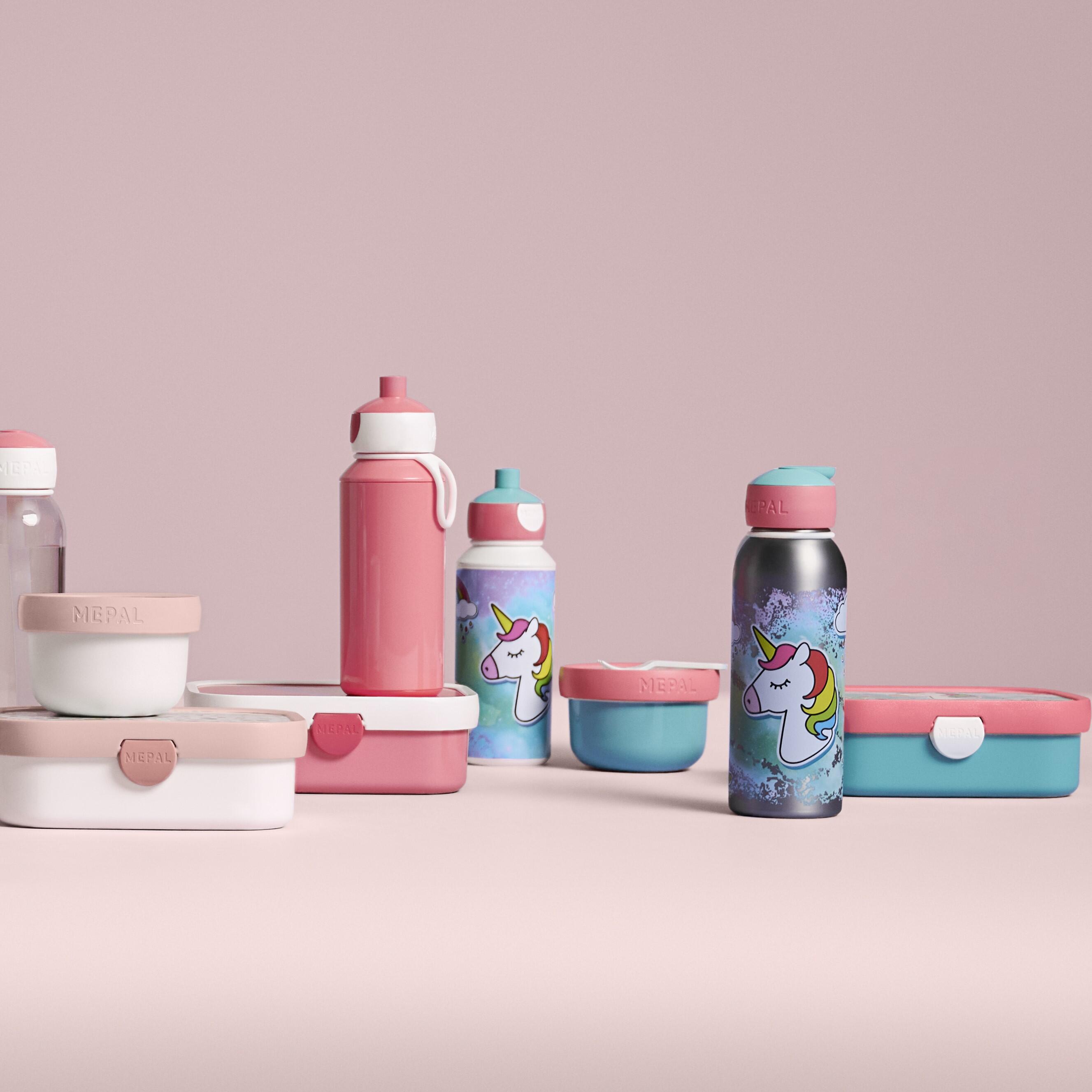 PACK DE ALMUERZO FIAMBRERA Y BOTELLA INFANTIL MEPAL PATRULLA GIRL 6/6