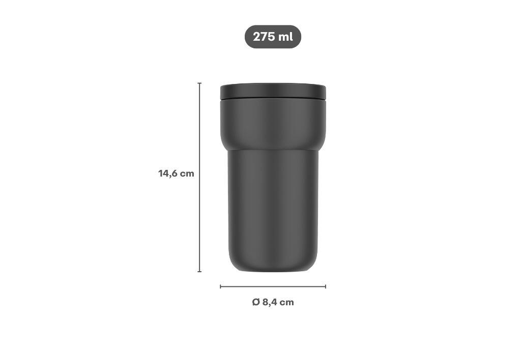 Mepal Ellipse 275 ml Reisebecher - Nordic pink 3/6