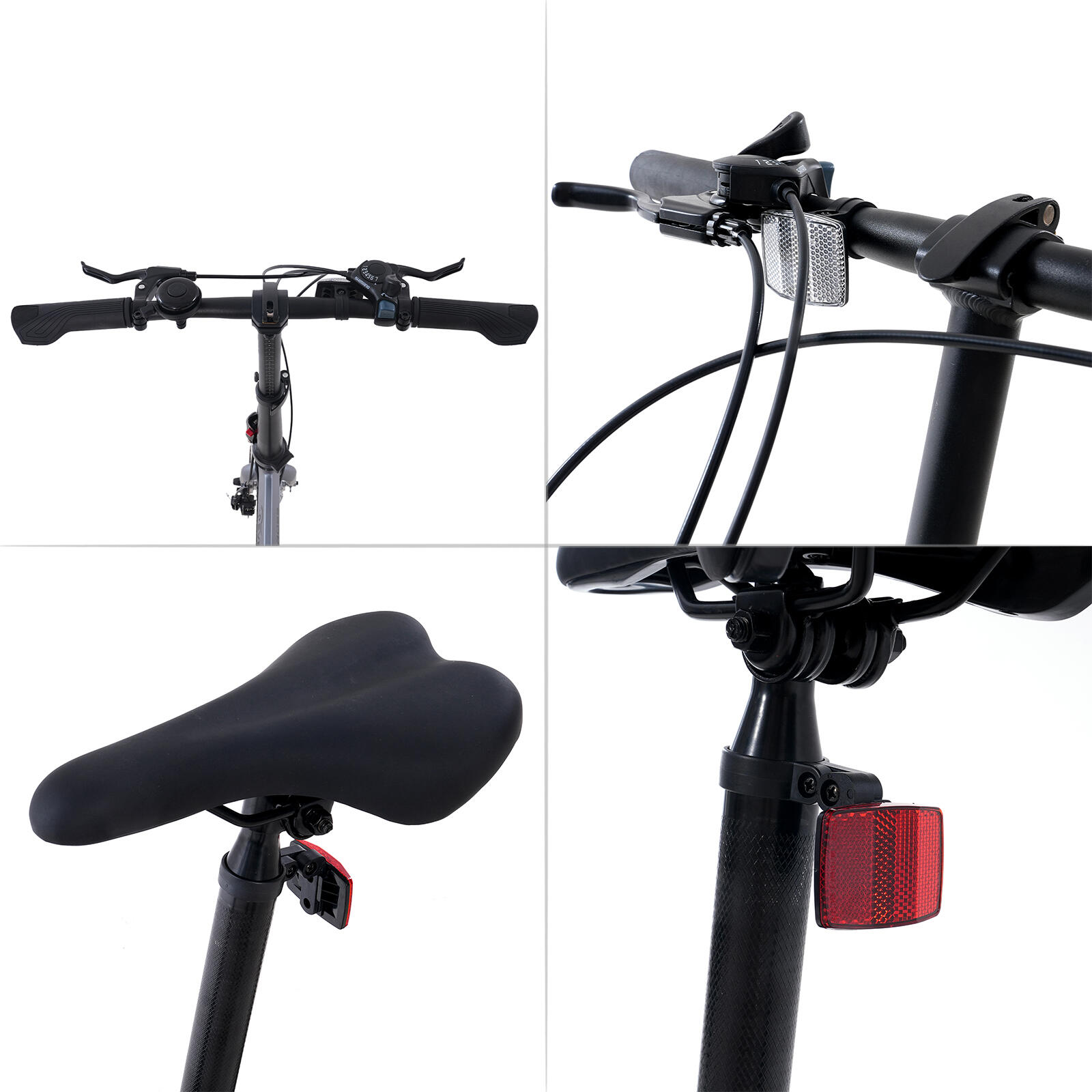 Faltrad Klapprad 20”-7 Gänge Shimano-ultraleichter Alurahmen-Scheibenbremsen-EM1 6/7