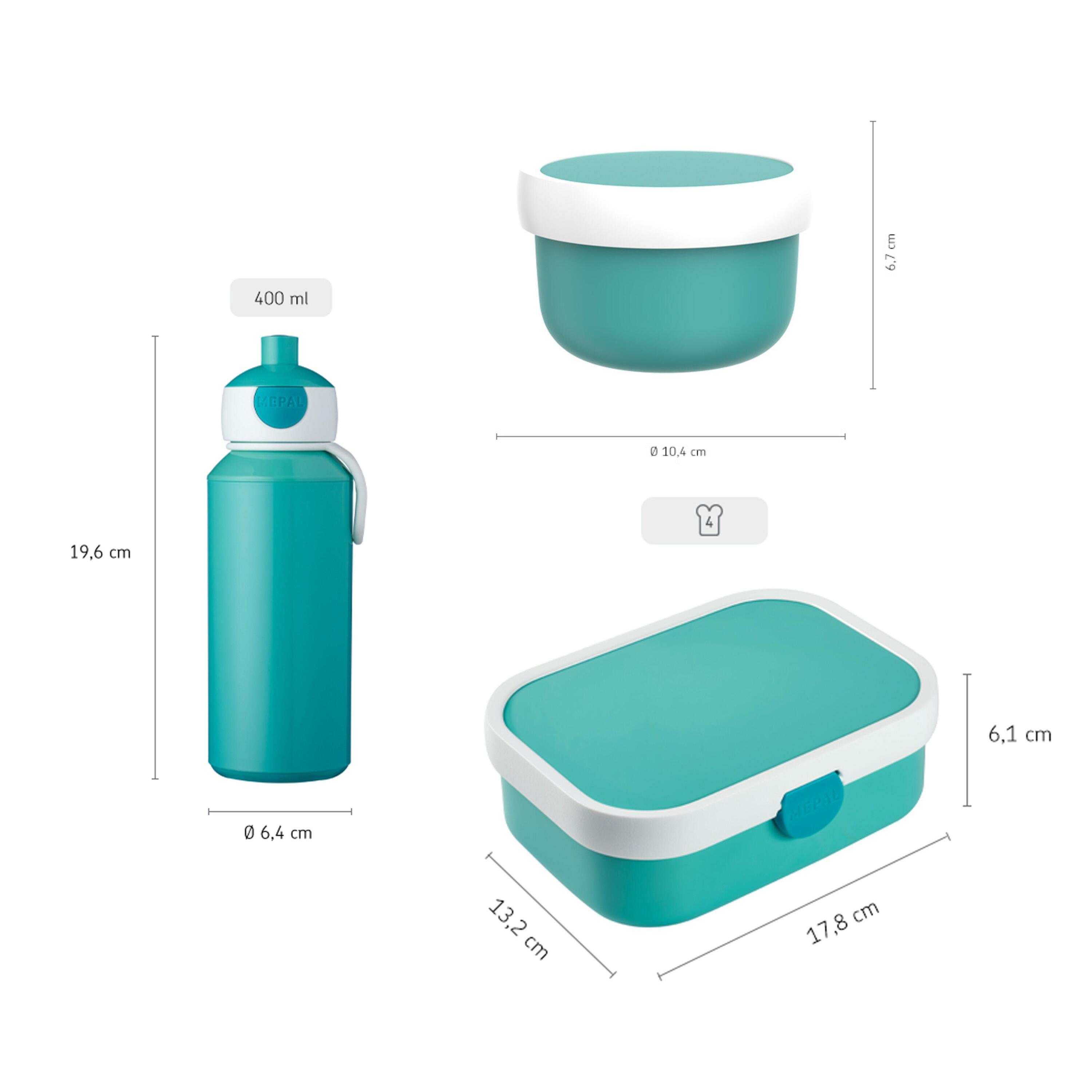 Mepal Campus 400 + 750 + 300 ml Pausenset - Spiderman 3/6