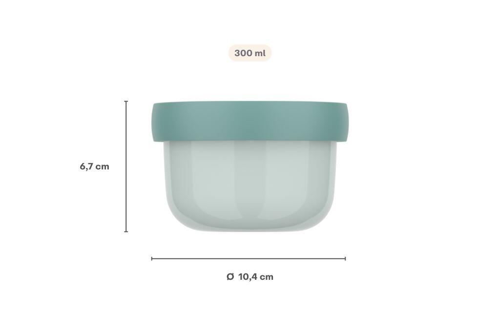 Mepal Campus 300 ml Obstbox - Blue 3/7