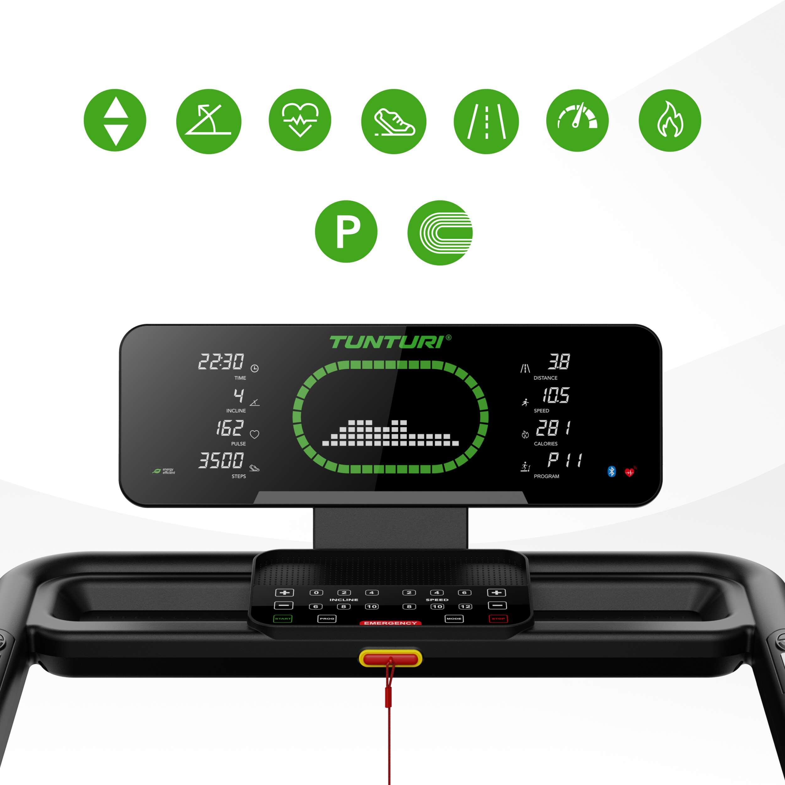 Loopband voor thuis - Walking Pad - Opvouwbaar - Bluetooth - Cardio Fit T60 3/8