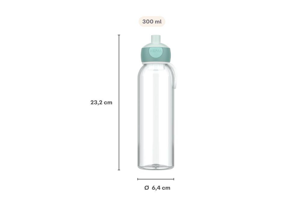 Mepal Campus 500 ml Wasserflasche Pop-Up - Cool blue 3/7