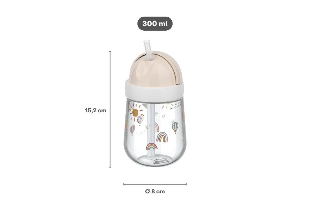 Mepal Mio 300 ml Strohhalmbecher - Fairy Garden 3/6