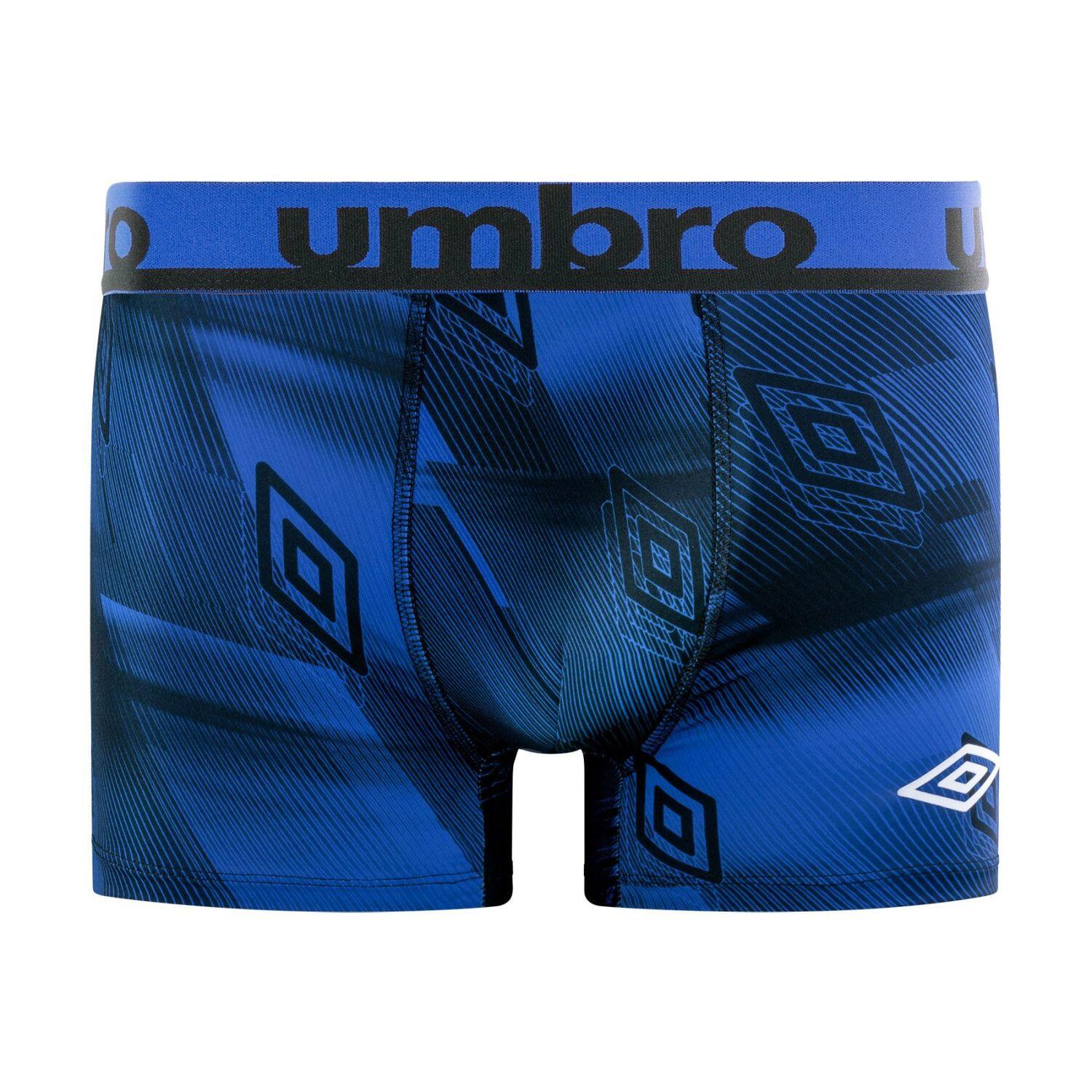 UMBRO Lot de 4 Boxers coton homme uni ceinture pas cher UMBRO Lot de 4 Boxers coton homme uni ceinture pas cher