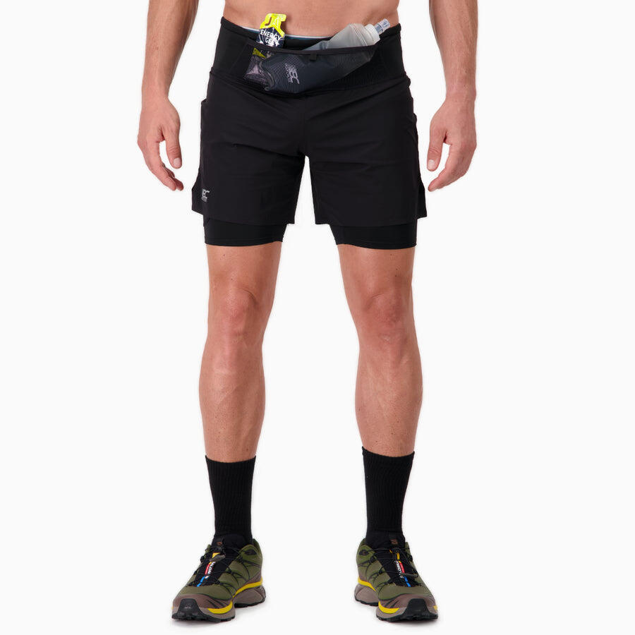 Short 2 en 1 Homme Trail-Running PERFORMANCE MAX 2/7