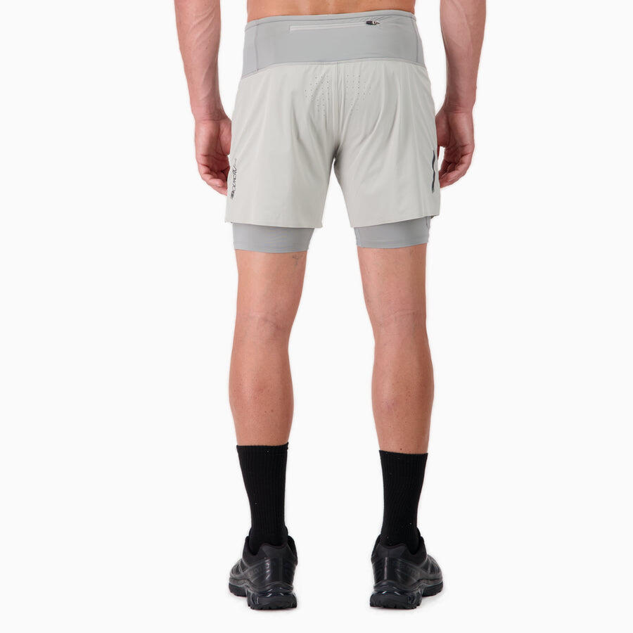 Short 2 in 1 Uomo Trail-Running PERFORMANCE MAX 2/7