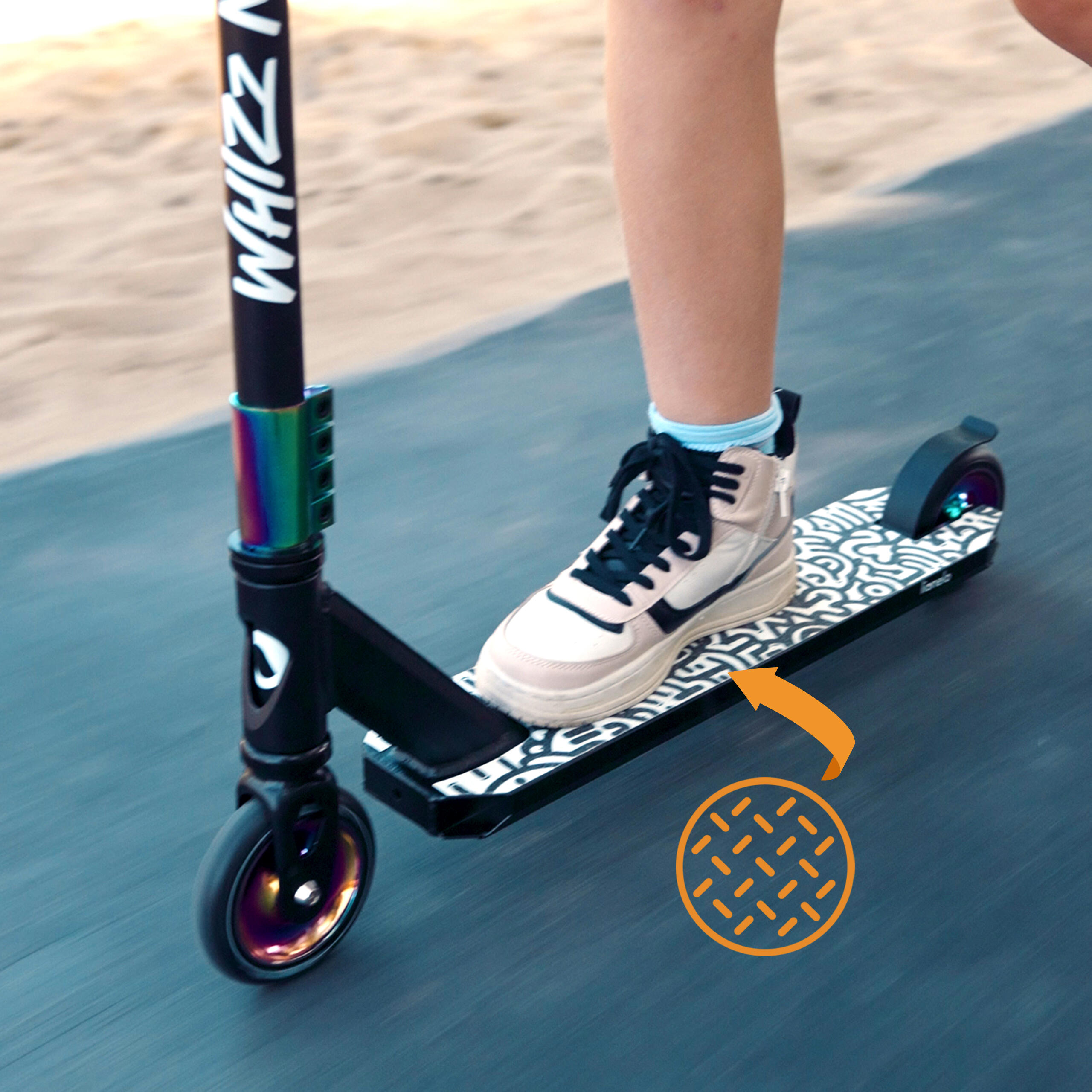 Trottinette Freestyle Lionelo Whizz Neo 110mm ABEC-9 HIC 2/7