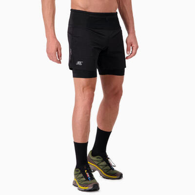 Short 2 in 1 Herren Trail-Running PERFORMANCE MAX