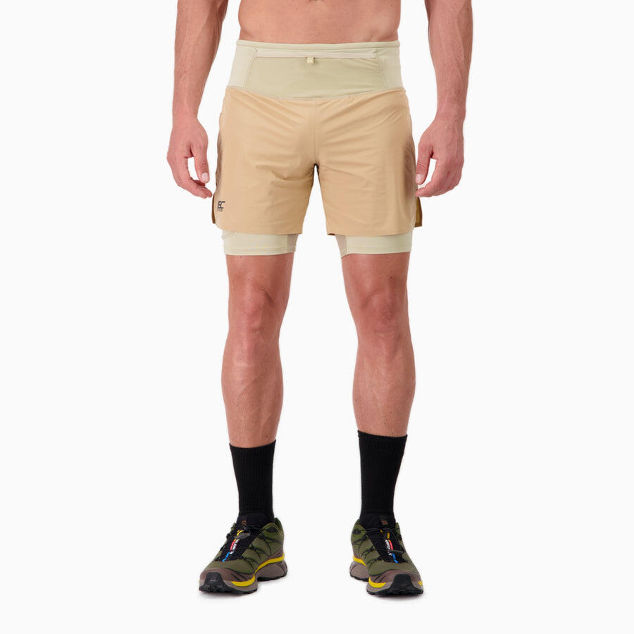 BODYCROSS Men's Trail-Running PERFORMANCE MAX 2-in-1 Shorts