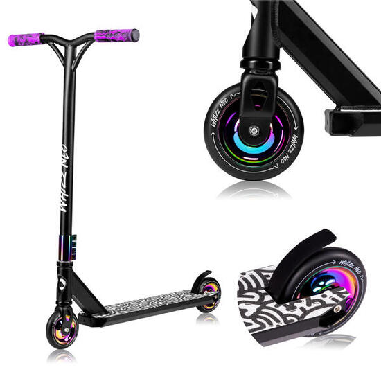 Trottinette Lionelo Whizz Neo Noir Carbone Multicolore