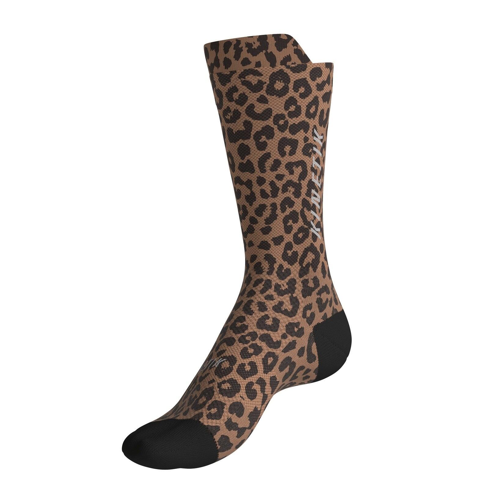 CHAUSSETTE DE TRAIL RUNNING FULLKROSS LEOPARD TIRAMISU 5/7
