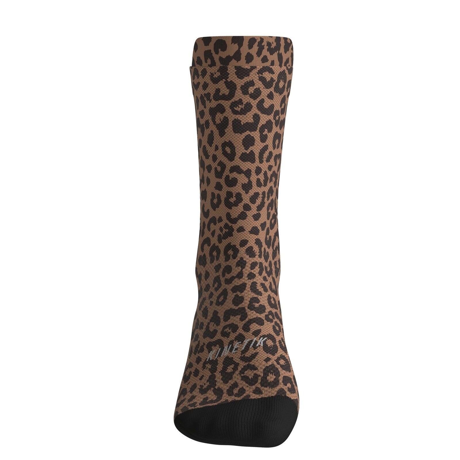 CHAUSSETTE DE TRAIL RUNNING FULLKROSS LEOPARD TIRAMISU 4/7