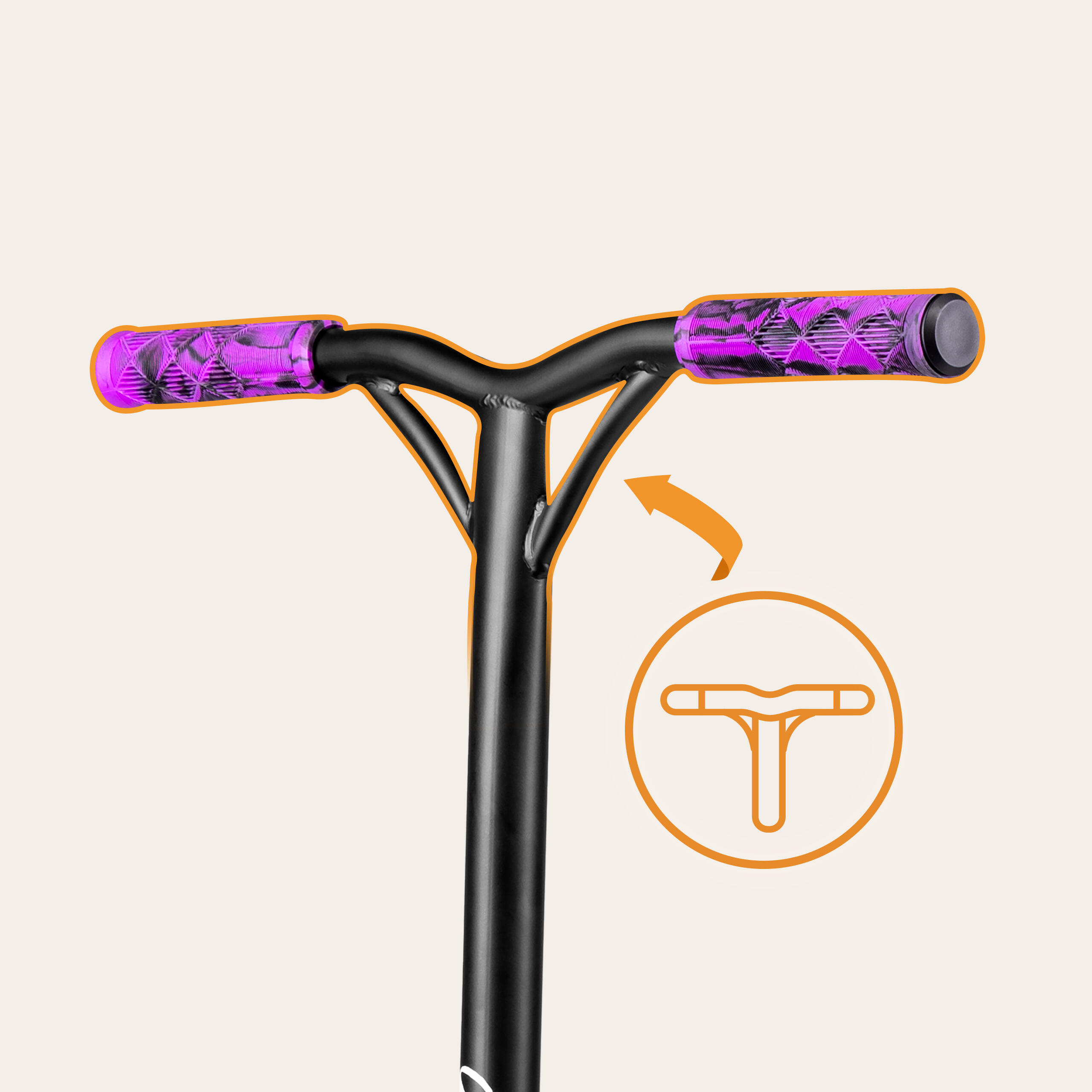 Trottinette Freestyle Lionelo Whizz Neo 110mm ABEC-9 HIC 4/7