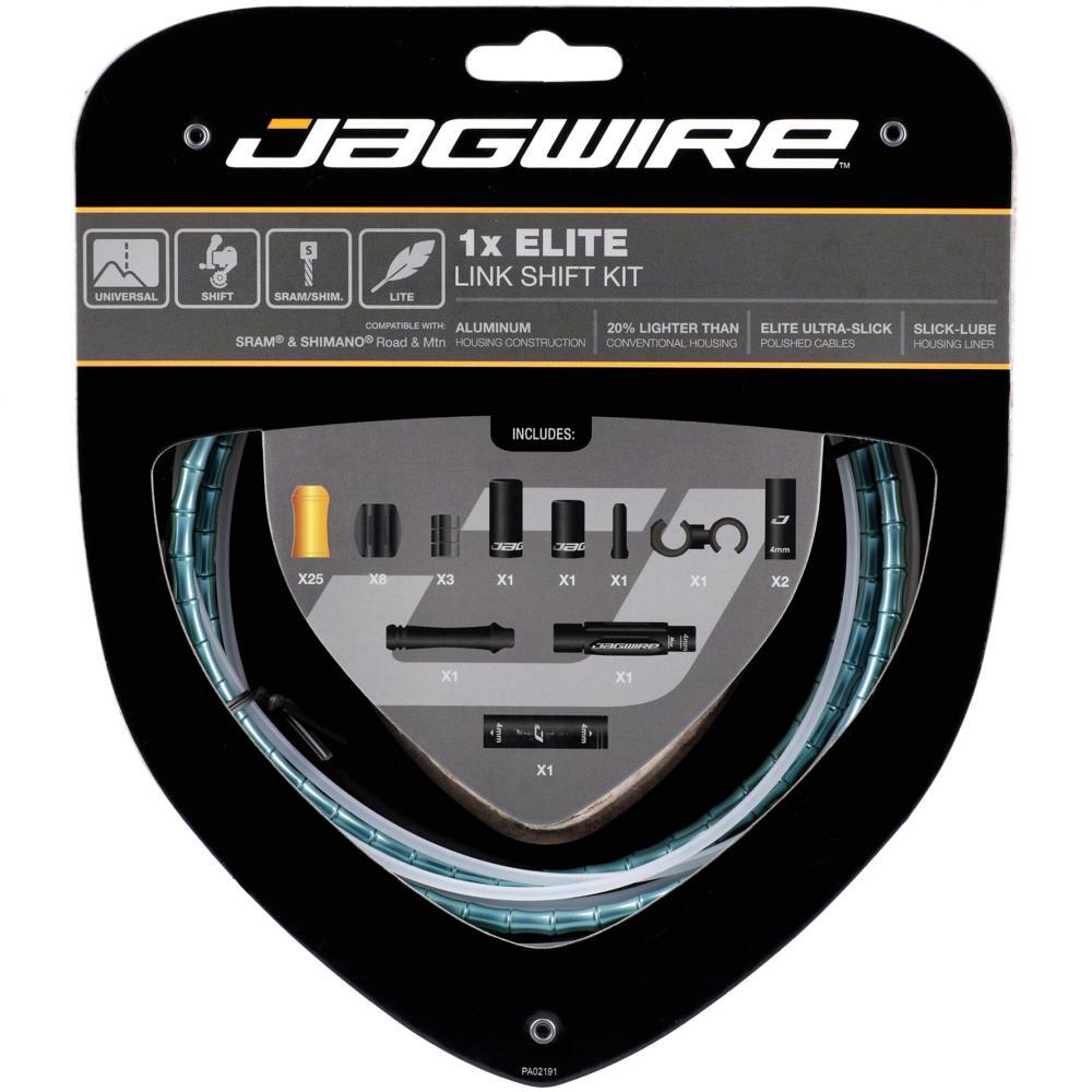 Jagwire Kit de câbles de dérailleur 1X Elite Link Ltd. Celeste 3/3